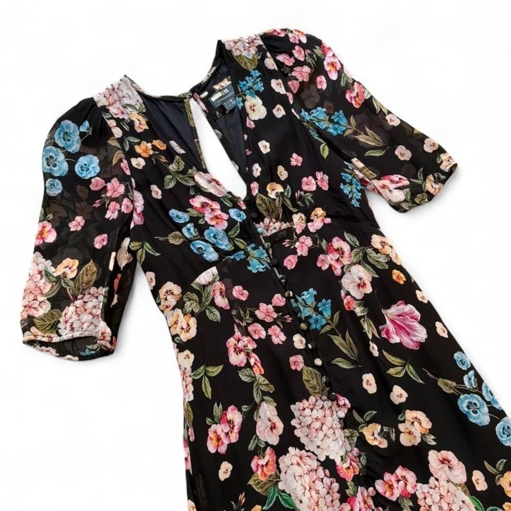 Maeve by Anthropologie floral midi dress